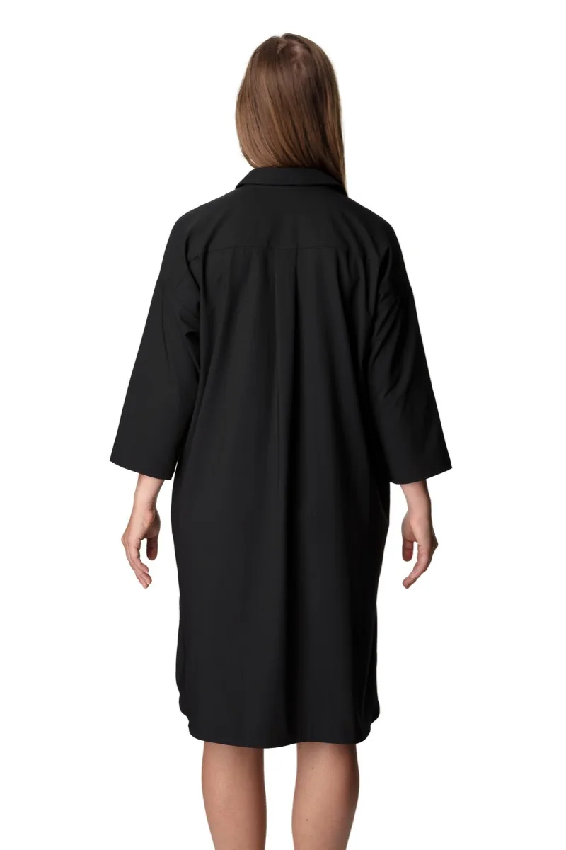 Houdini Women's Route Shirt Dress True Black