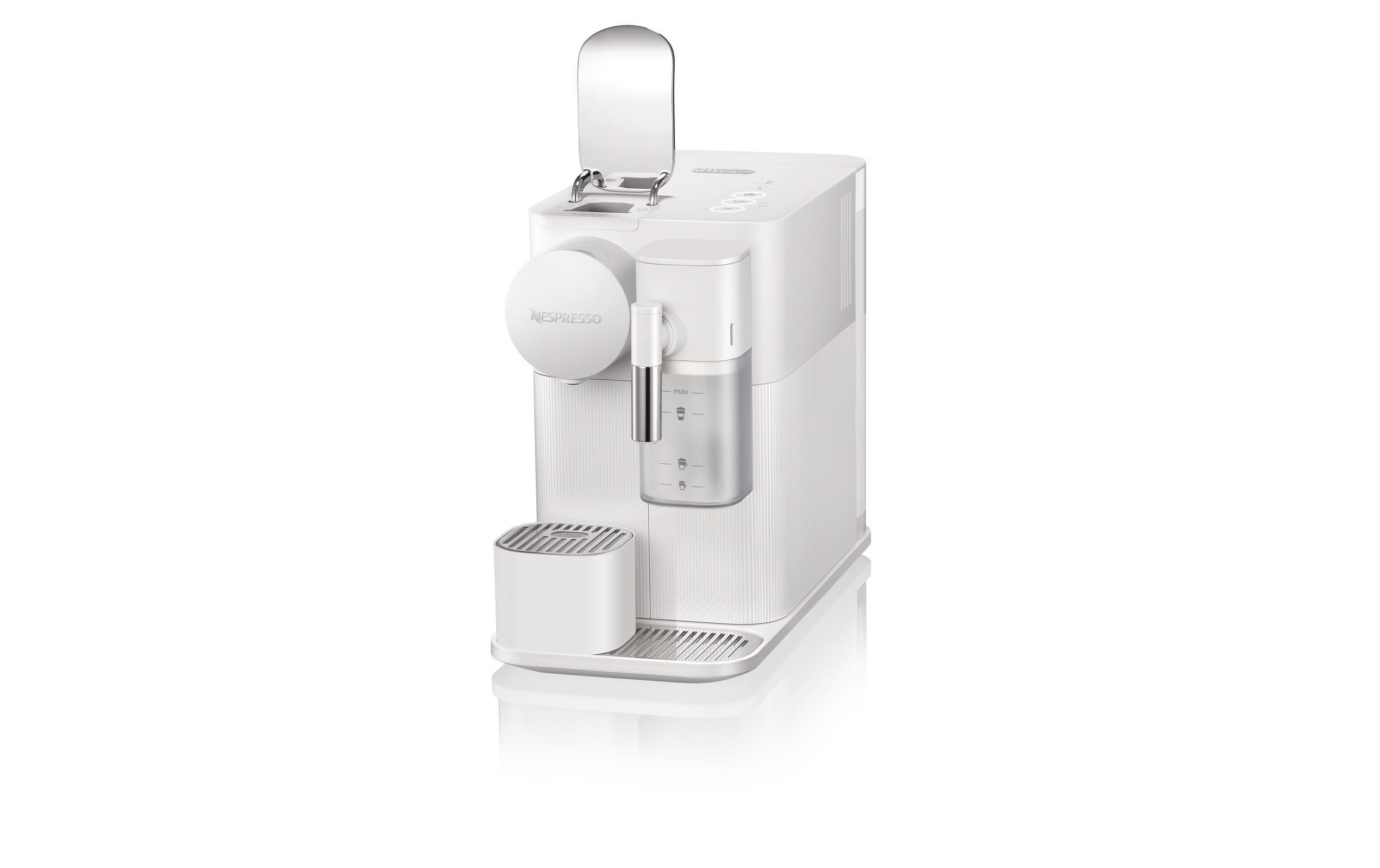 Kaffeemaschine Nespresso New Lattissima One EN510.W Weiss<br>All-in-one Kapselmaschine der Original Line für Espresso, Lungo, Cappucino und Latte Macchiato