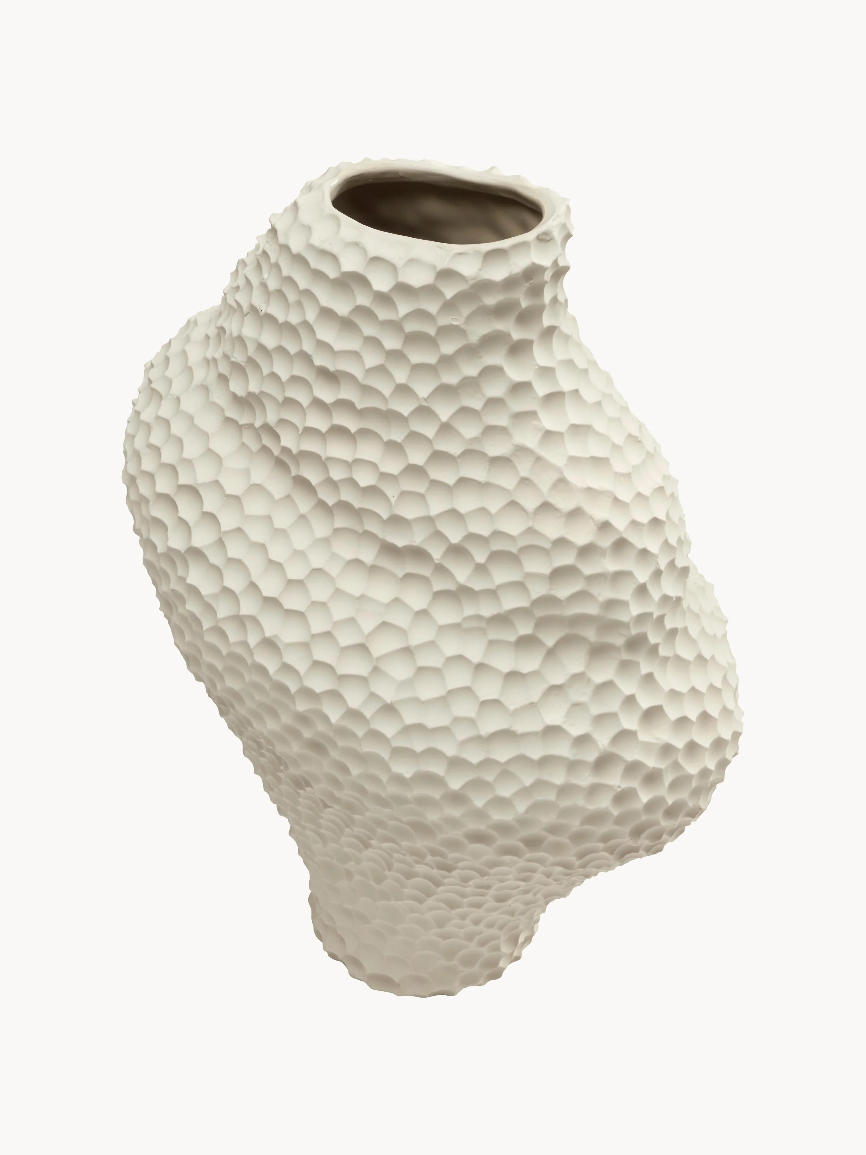 Design vaas Isla in organische vorm, H 32 cm