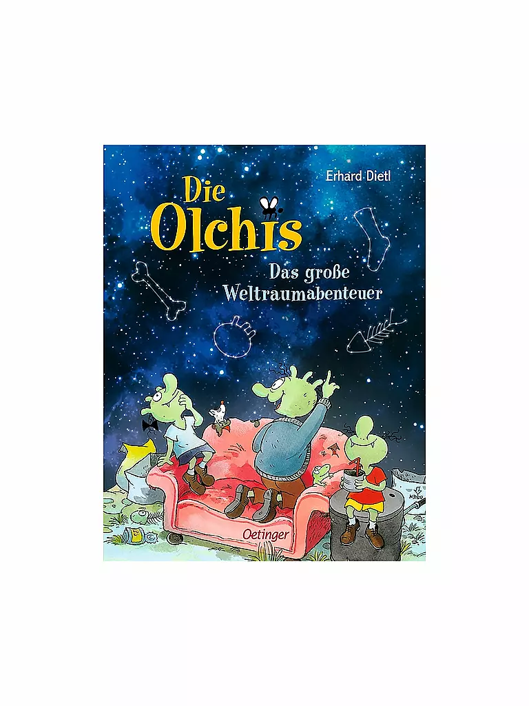 OETINGER VERLAG Buch - Die Olchis - Das große Weltraumabenteuer keine Farbe