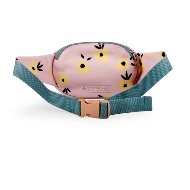 JOJO FACTORY Sac Banane Fleurs Piupiuchick X Jojo Factory | Rose pâle