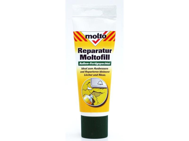 Molto Spachtelmasse Moltofill Outdoor 330 g, Weiss Spachtelmasse für kleine Ausbesserungsarbeiten im Aussenbereich