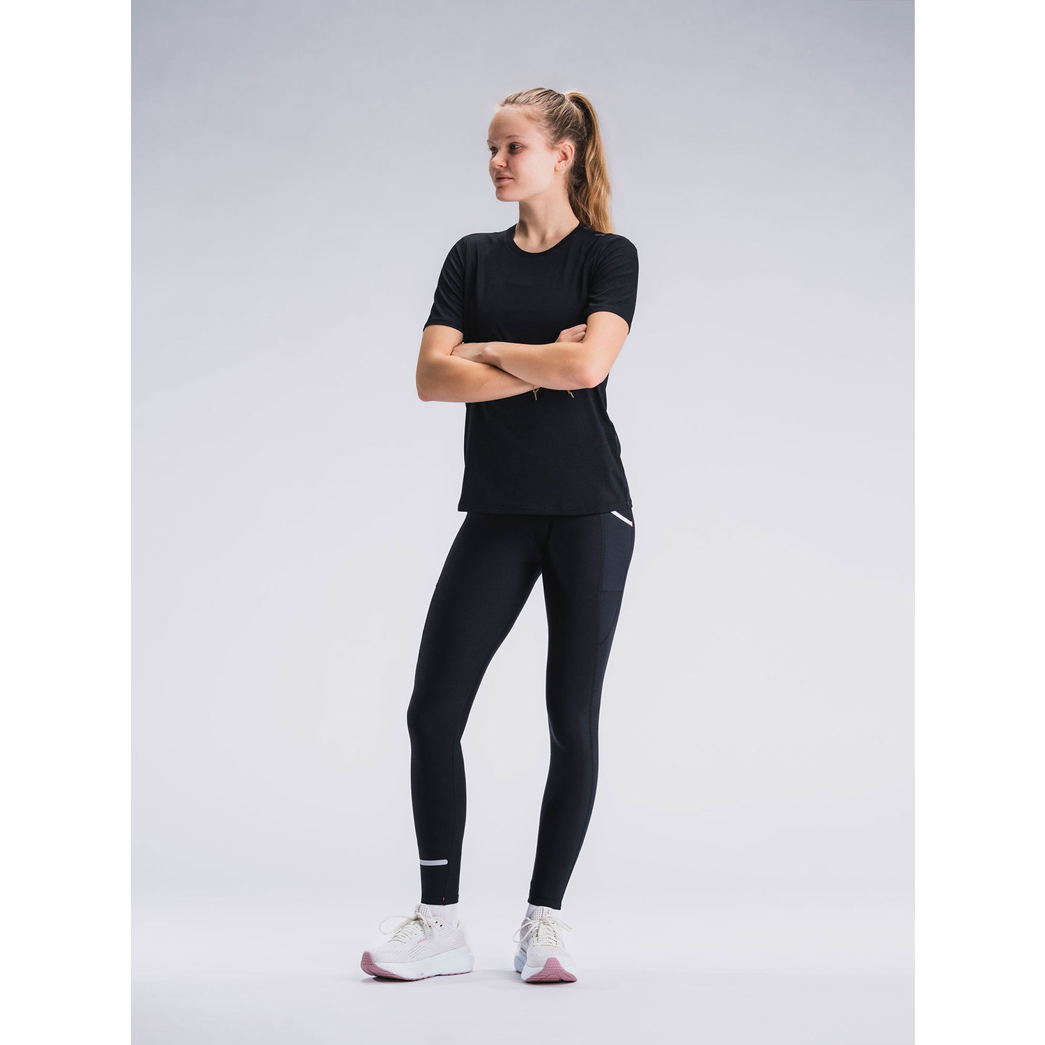 Fusion Run Shirt 2in1 Short Set Dames