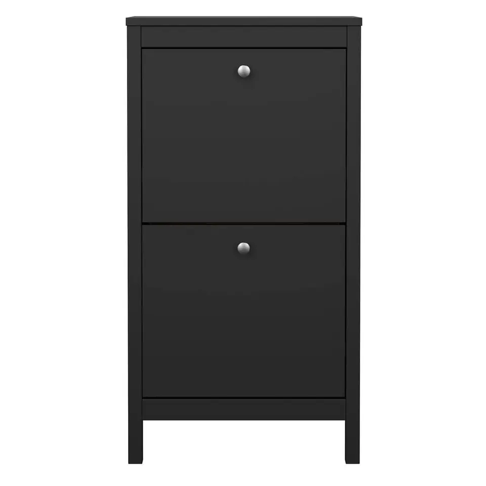 Schoenenkast Madeira - zwart - 102,9x53,8x24,6 cm
