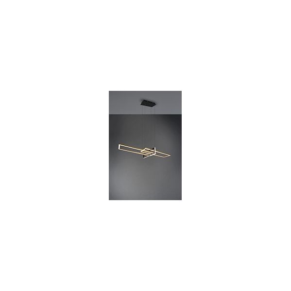 Candeeiro de Teto Suspenso Salinas LED 34w 3000k 3400lm Dourado
