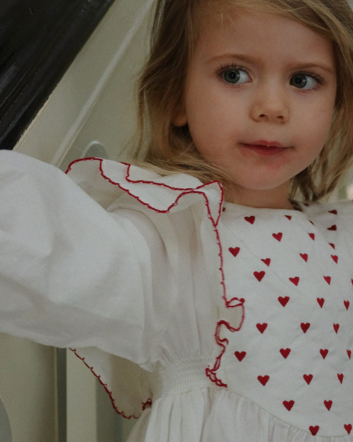 Kjole Barn – M/ Volanger | Coeur Dress GOTS
