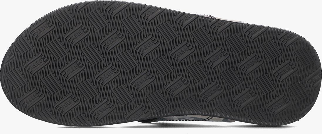 REEF zwarte reef teenslippers cushion spring