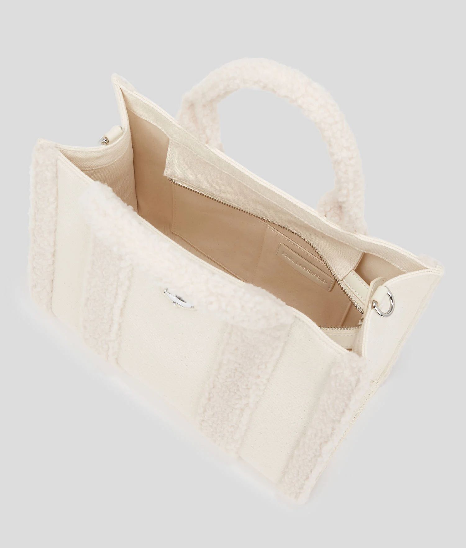 SAC CABAS EN SHEARLING K/IKONIK CHOUPETTE