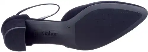 Gabor zwart 61.340.17 - maat 9.5 pump zwart - maat 9.5 Calandschoen