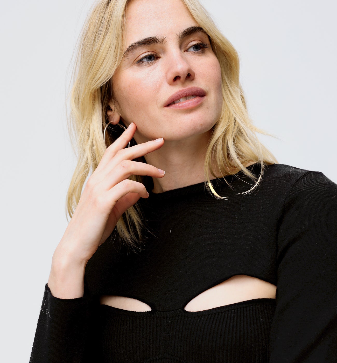Pull court cut out - Noir