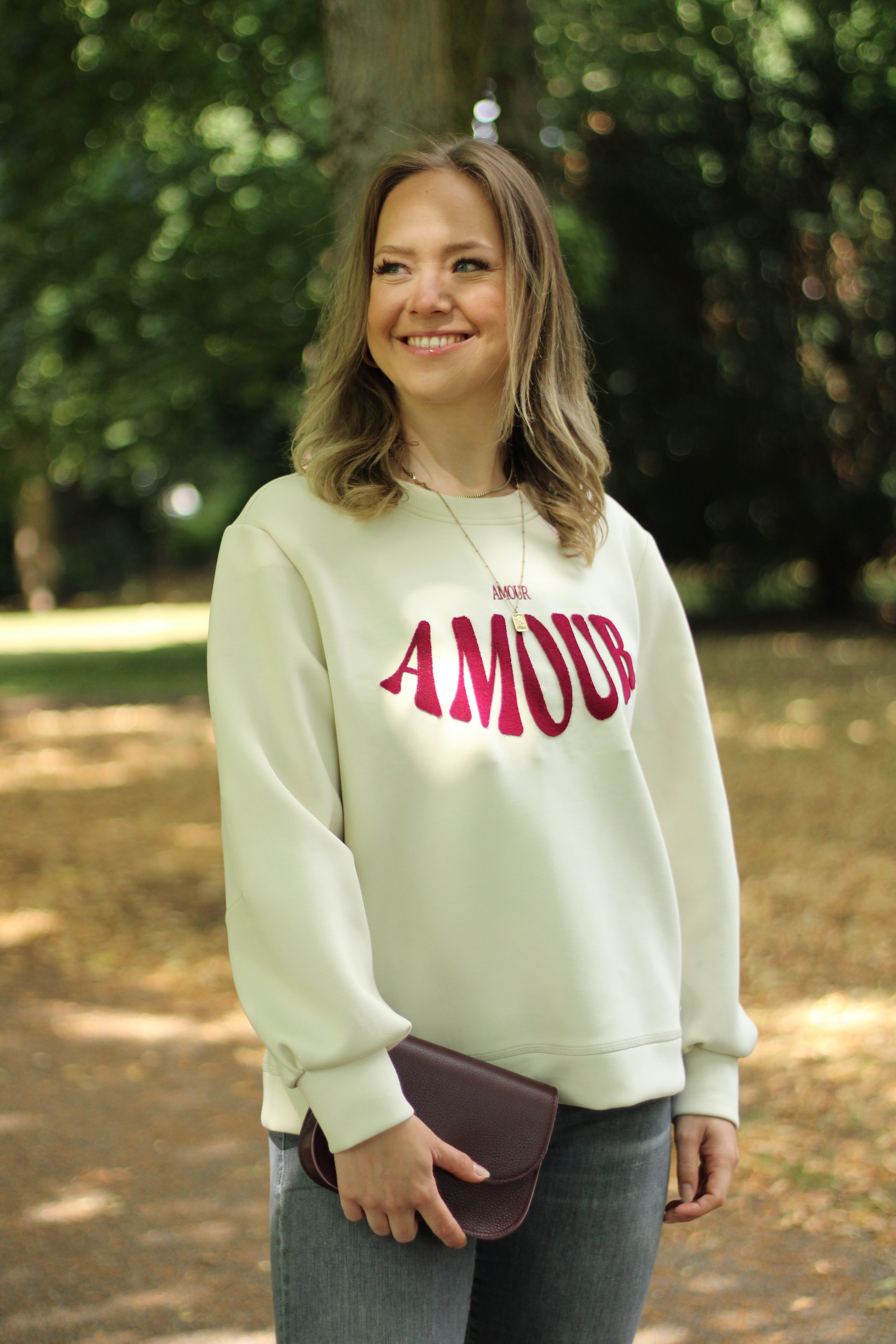 Rino & Pelle - Maes Sweatshirt With Artwork - Birch