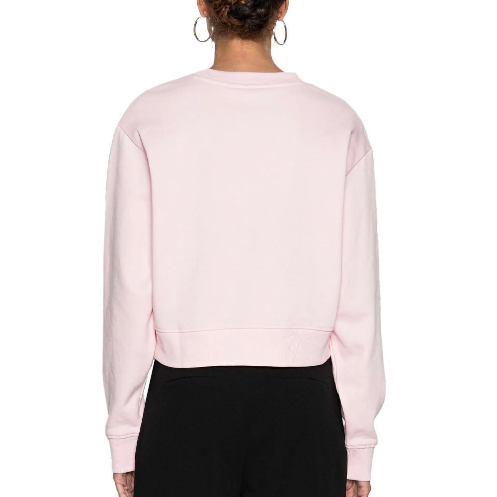 Guess Sweat Rose Femme Guess Logo Crop