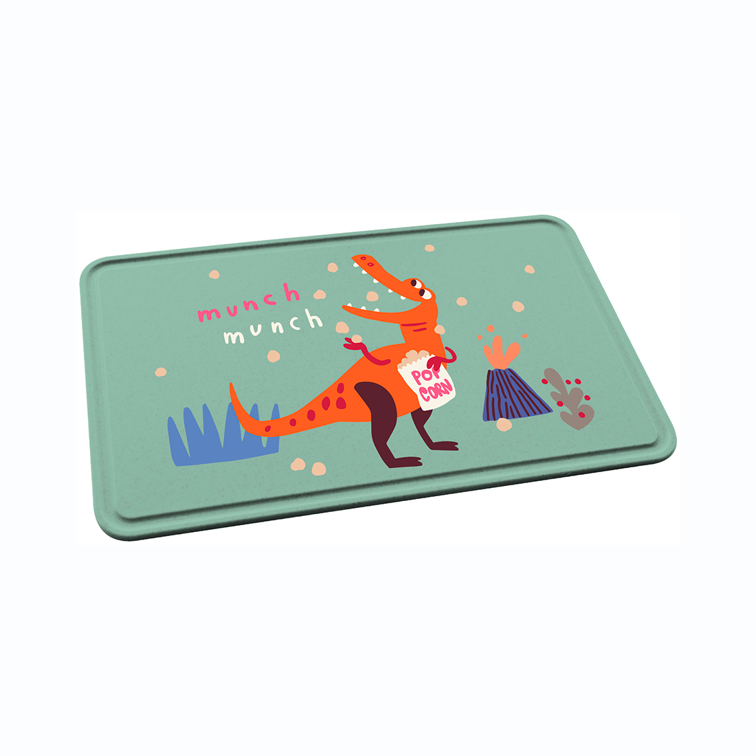 Koziol Connect Board Frühstücksbrettchen für Kinder organic green rex