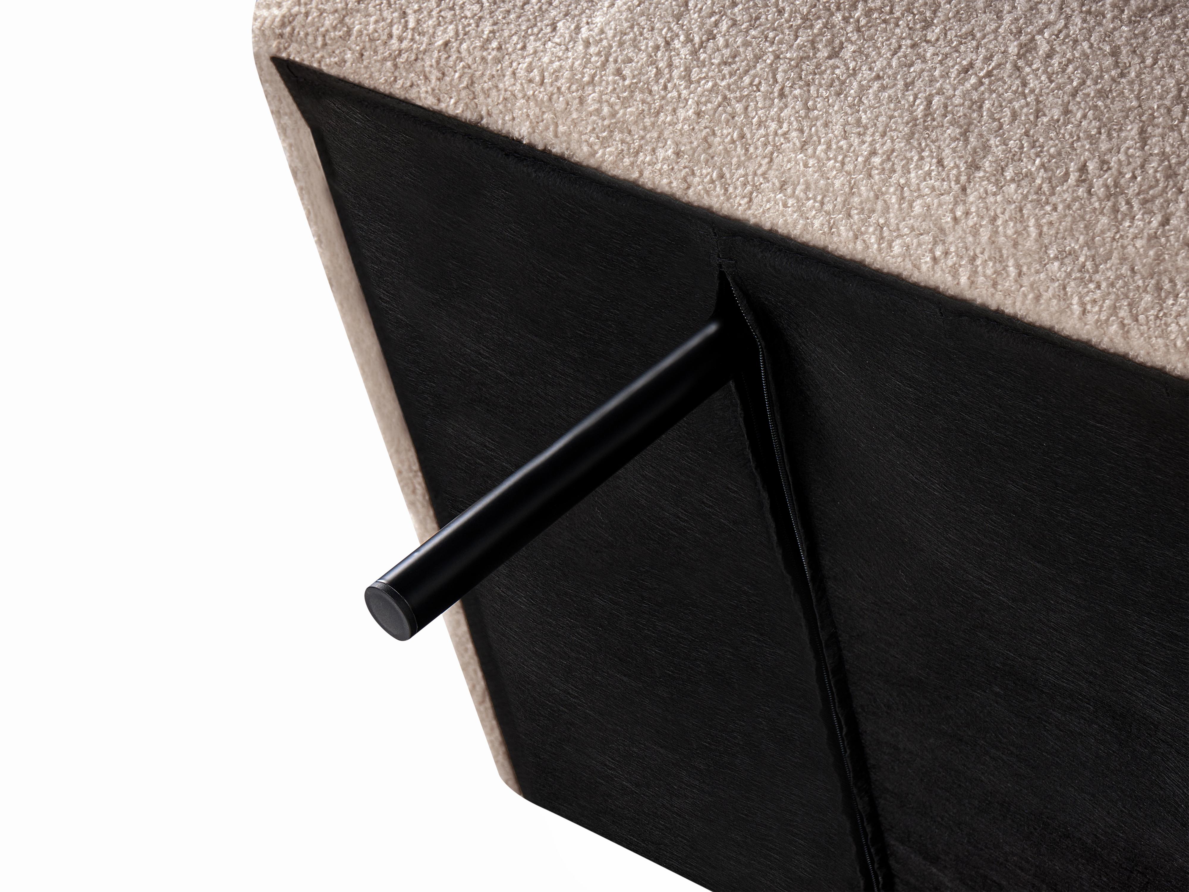 Slaapbank 2-zits RISOR Bouclé Beige