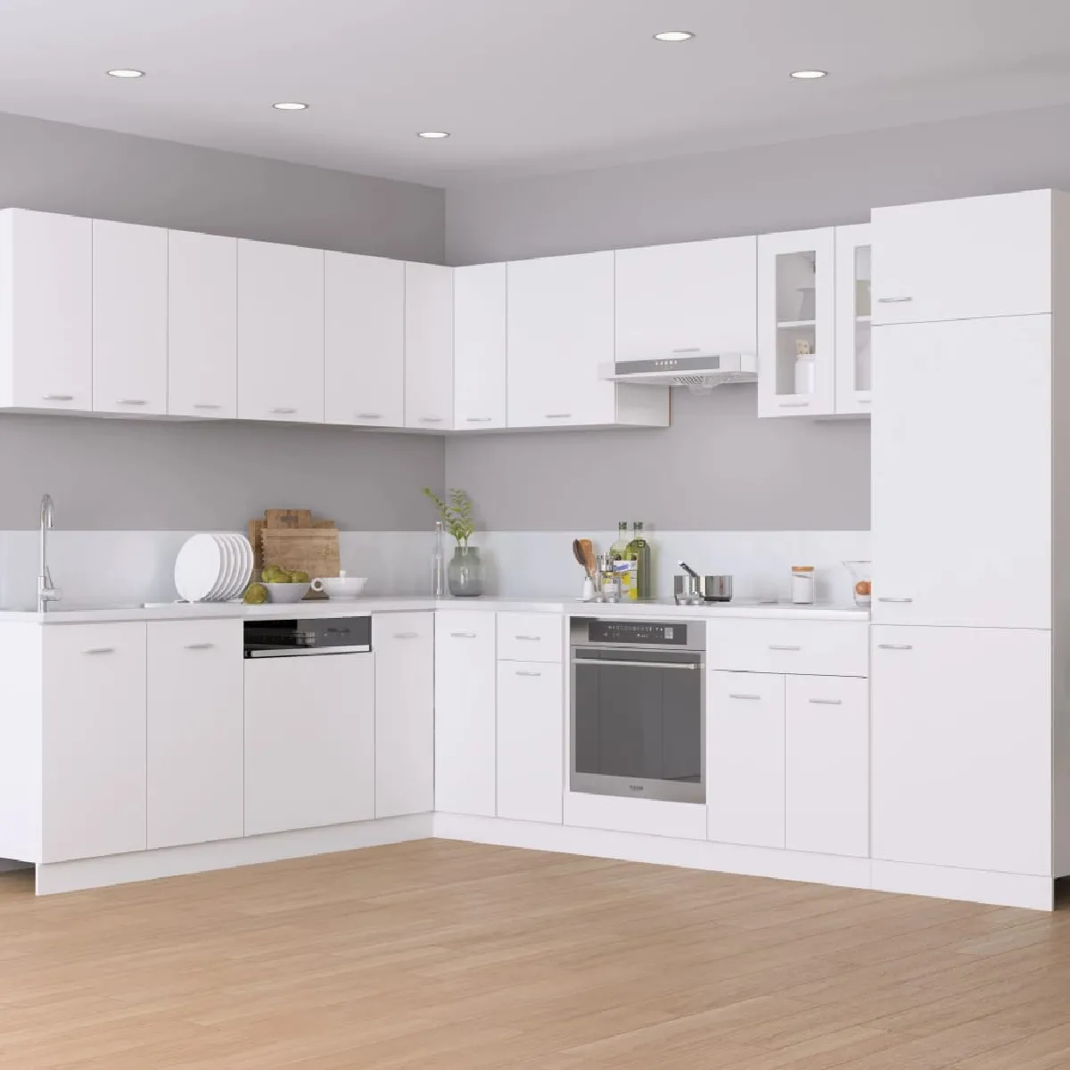 VidaXL Ensemble de Meubles de Cuisine - 14 Pièces