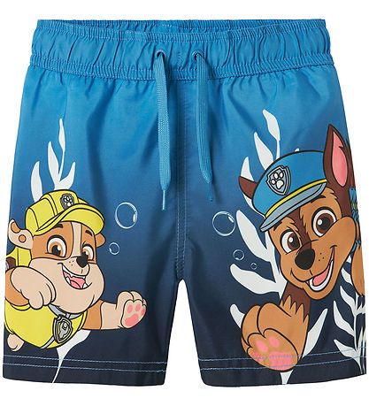 Name It Badeshorts - NmmMabbe - Paw Patrol - Pariser Blue