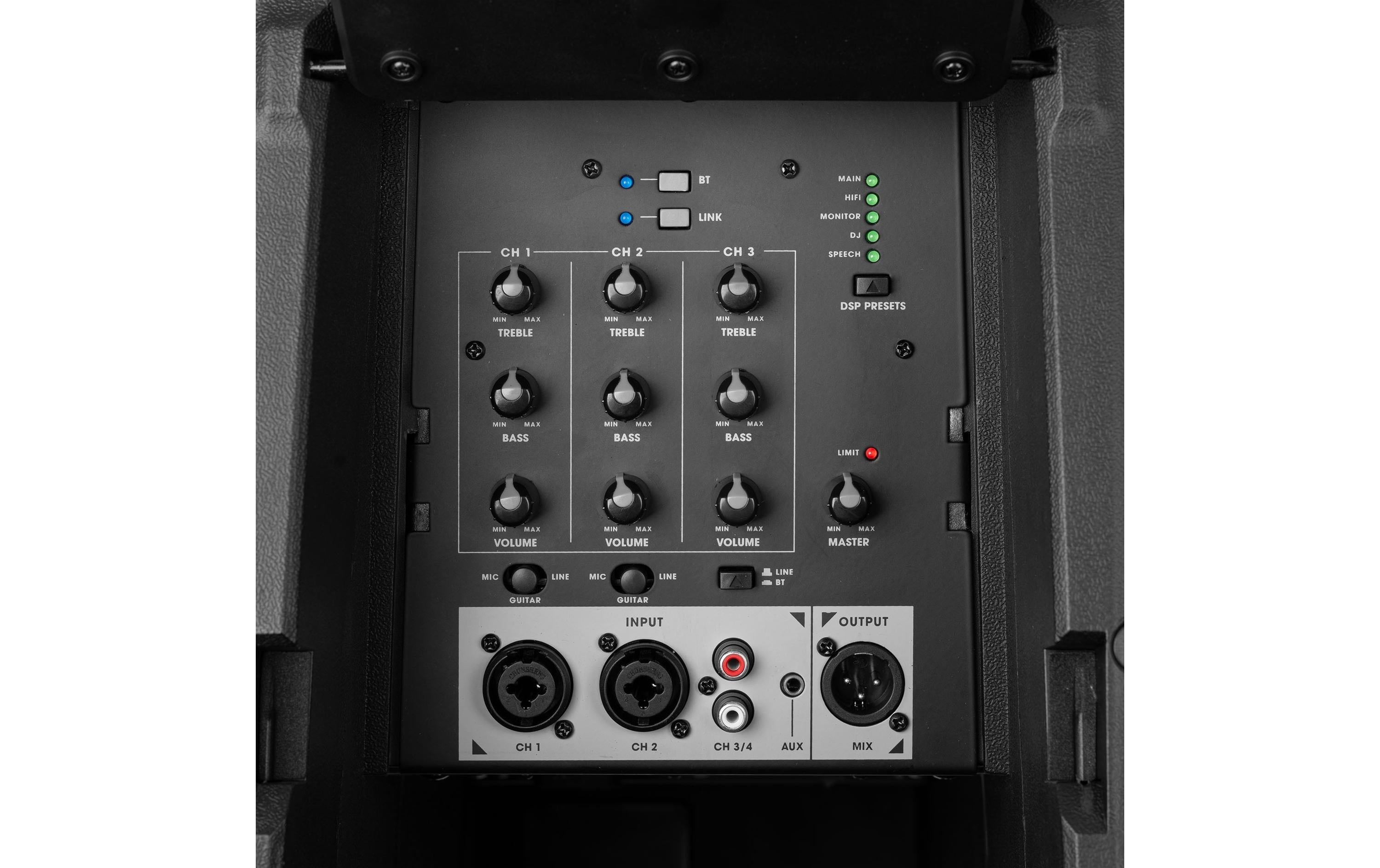PA-System VX820<br>Kompaktes Säulen PA System