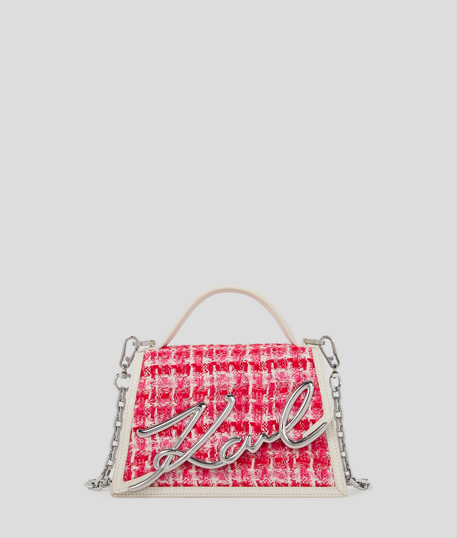 PETIT SAC BANDOULIÈRE K/SIGNATURE EN BOUCLÉ