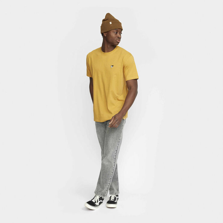 RVLT - Revolution Application T-Shirt Yellow-melange