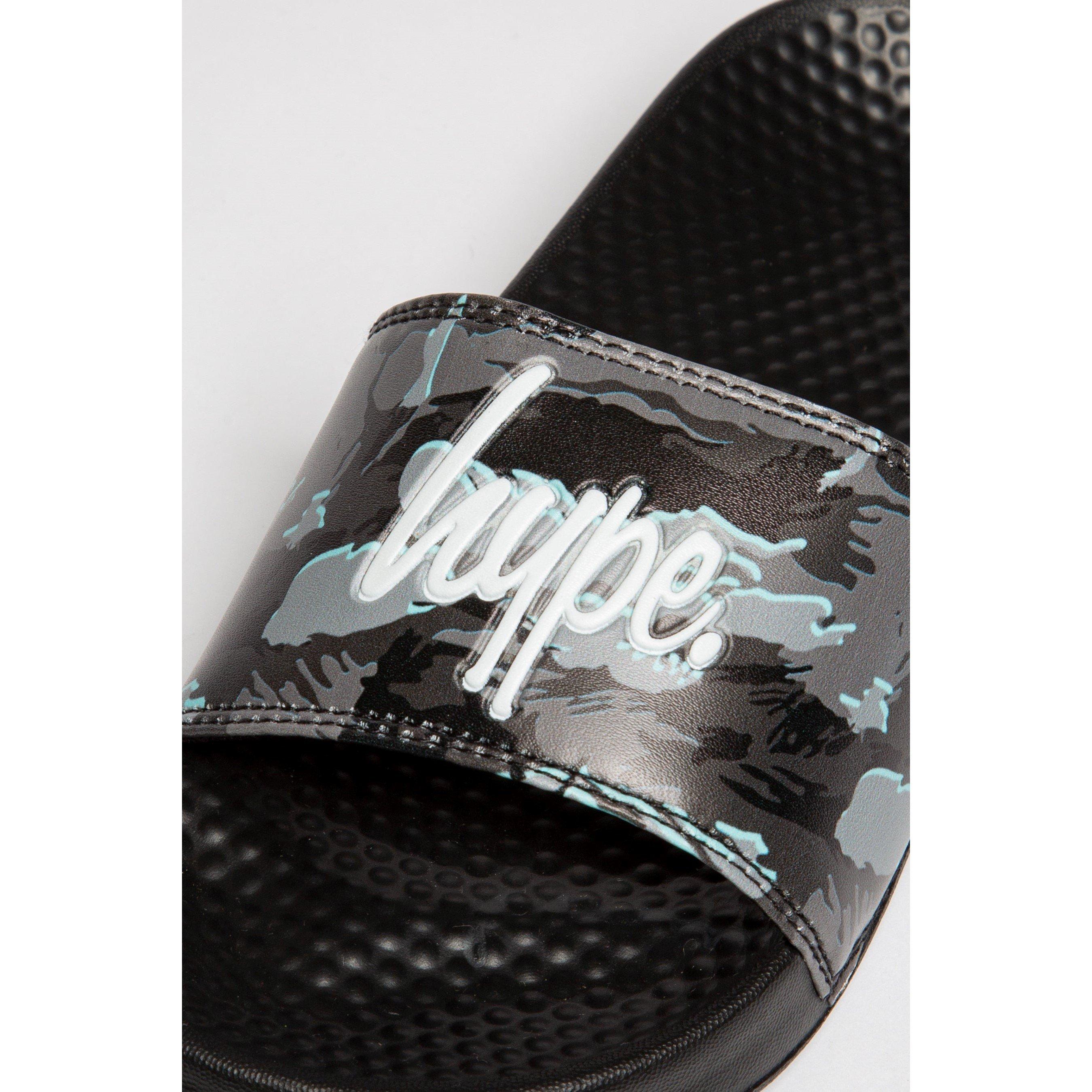 Hype Gloom Camo Sliders Juniors