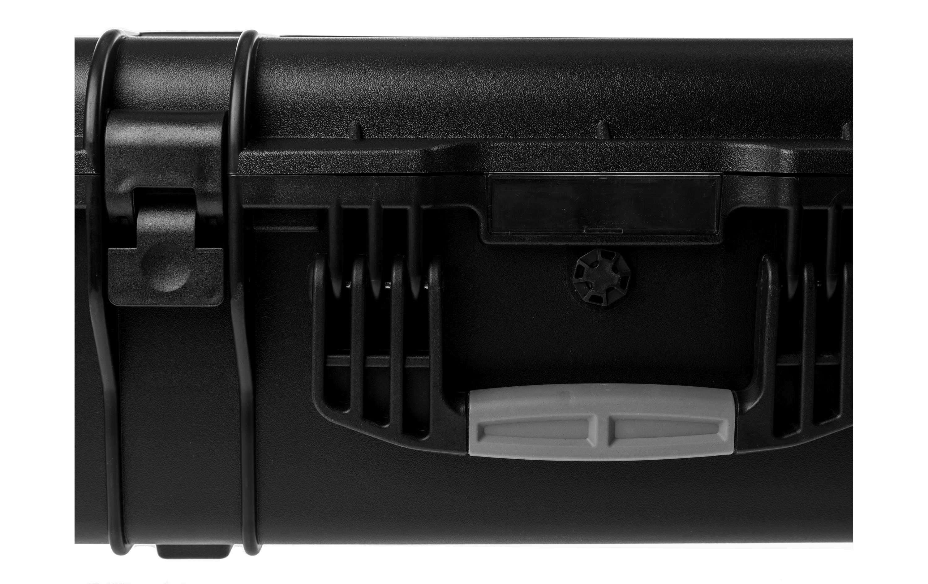 Schutzkoffer mit Schaumstoffeinlage, 42.9 l, Schwarz<br>Für den sicheren Transport von empfindlichen Geräten