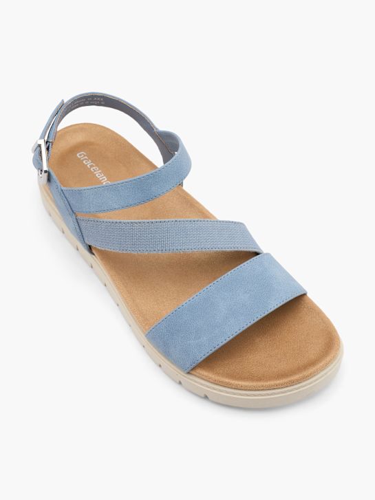 Graceland Sandalette Blau
