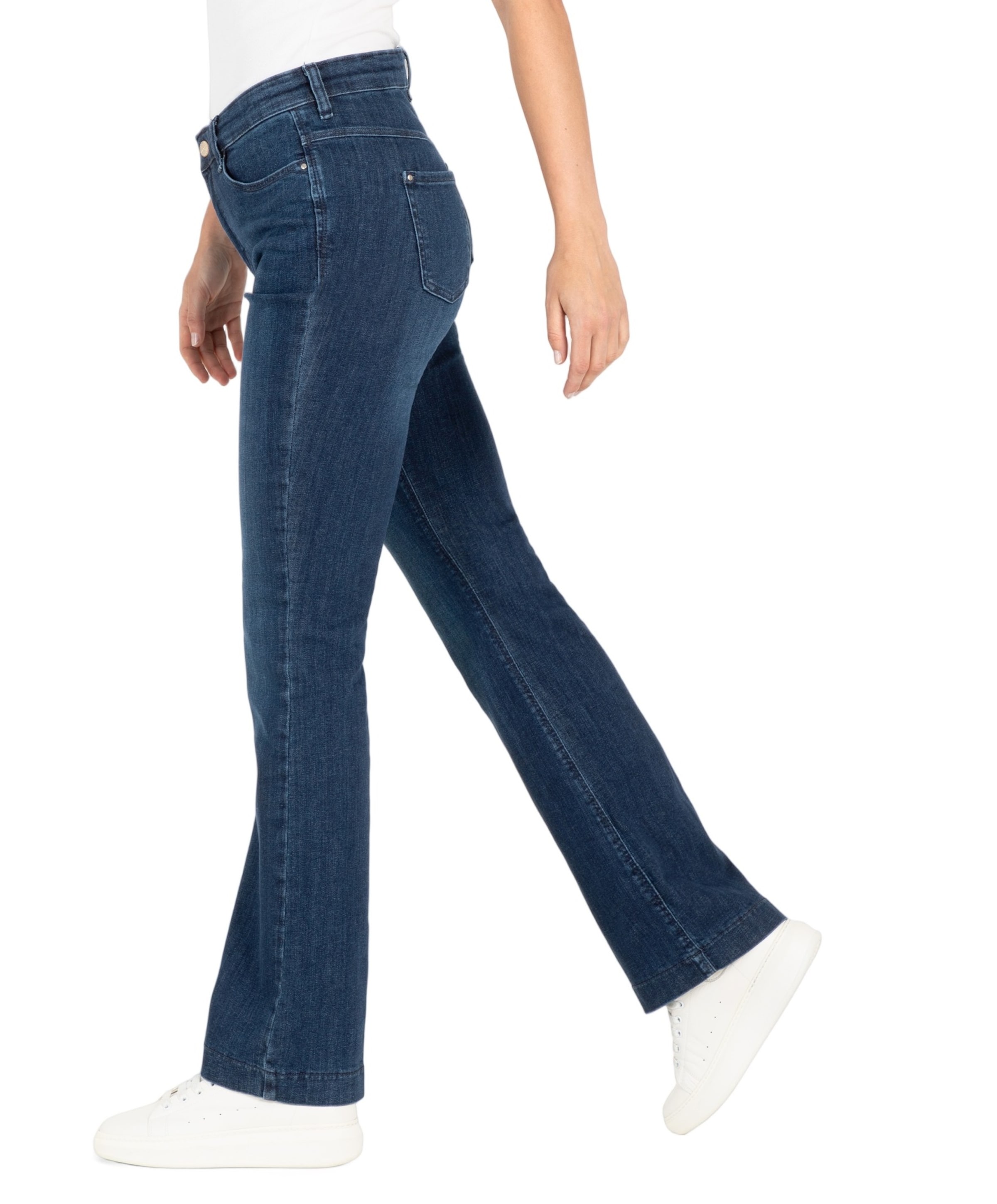 MAC DREAM WIDE dames jeans blauw