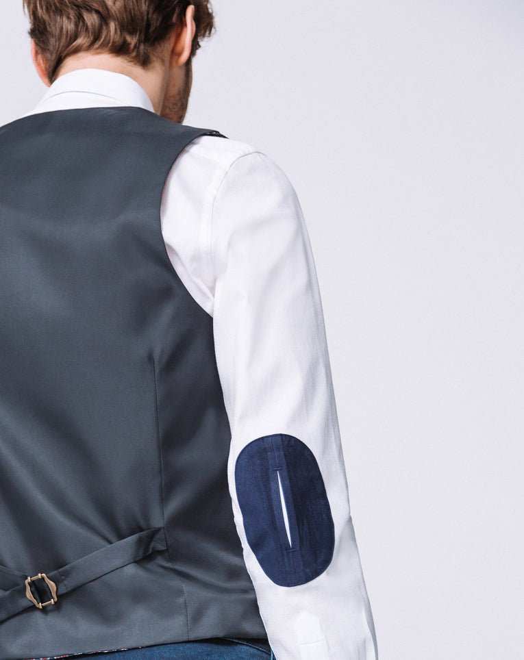 GILET VILLE BLEU