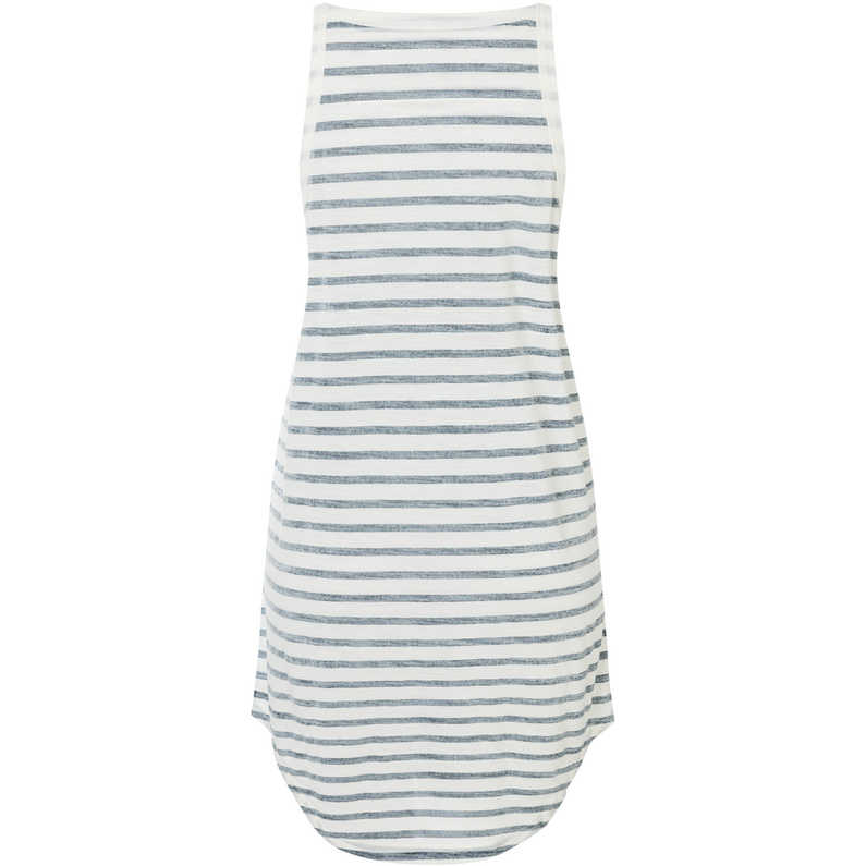 Super.Natural Damen Relax Hibiskus Stripe Kleid