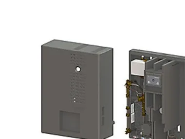 Uponor Combi Port E Pro - Fjernvarme unit, E, 41/25 kW, UFH D 25 CB