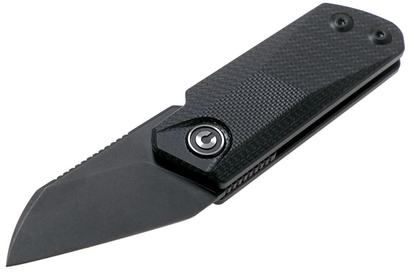 Civivi Ki-V C2108B Black G10 zakmes, Ostap Hel design