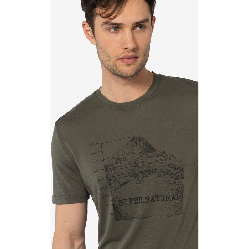 Super.Natural Herren 7 Peaks T-Shirt