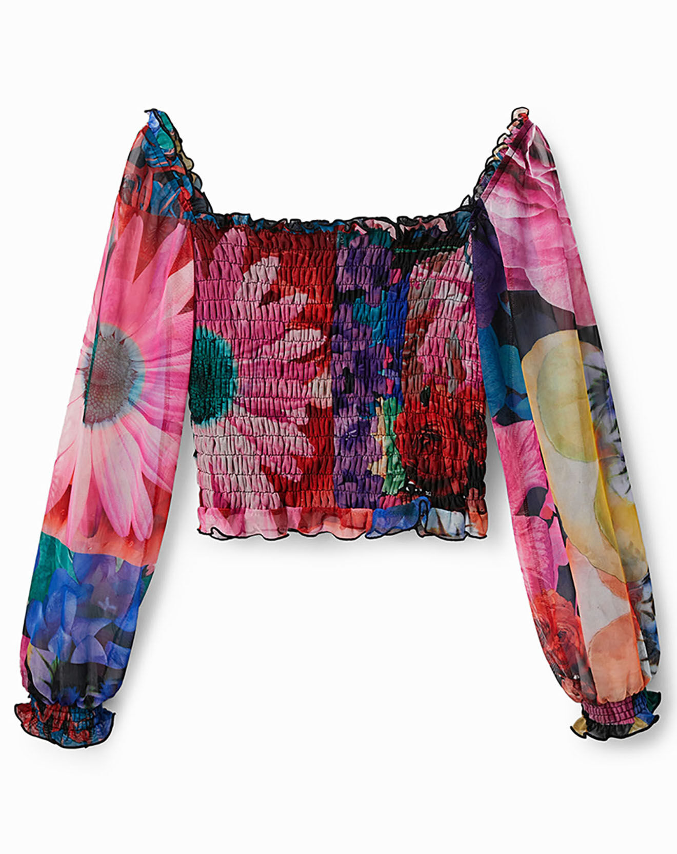 Desigual Blouse Line multicolore