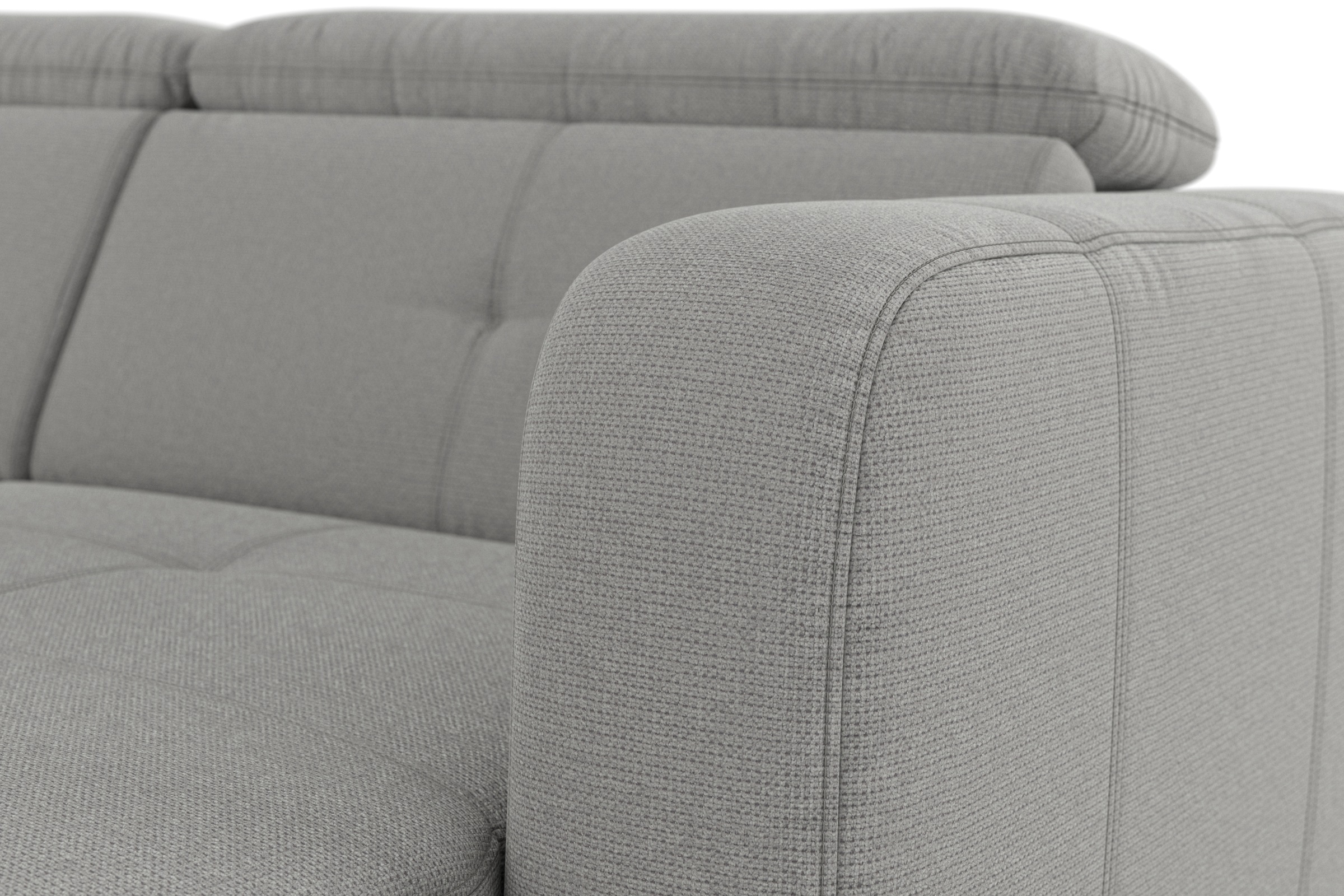 sit&more Wohnlandschaft »Belluci U-Form« Kopfteilverstellung und Federkern, wahlweise mit Bettfunktion