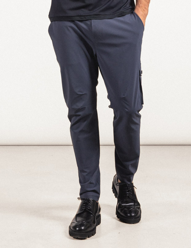 HBT BASICS | CHRIS CARGO PANTALON ANTHRACITE