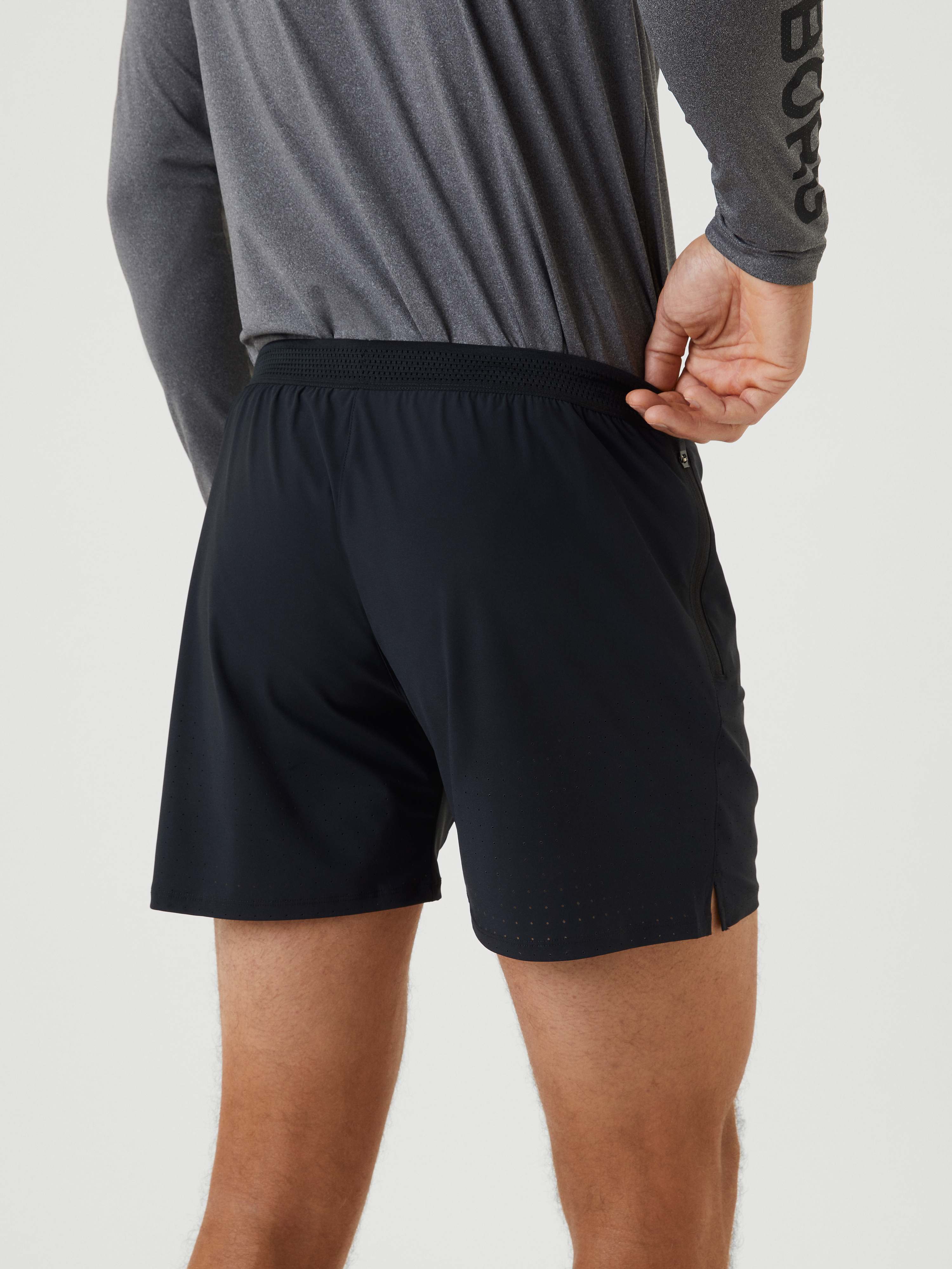 Borg Tech Shorts Herre Black Beauty