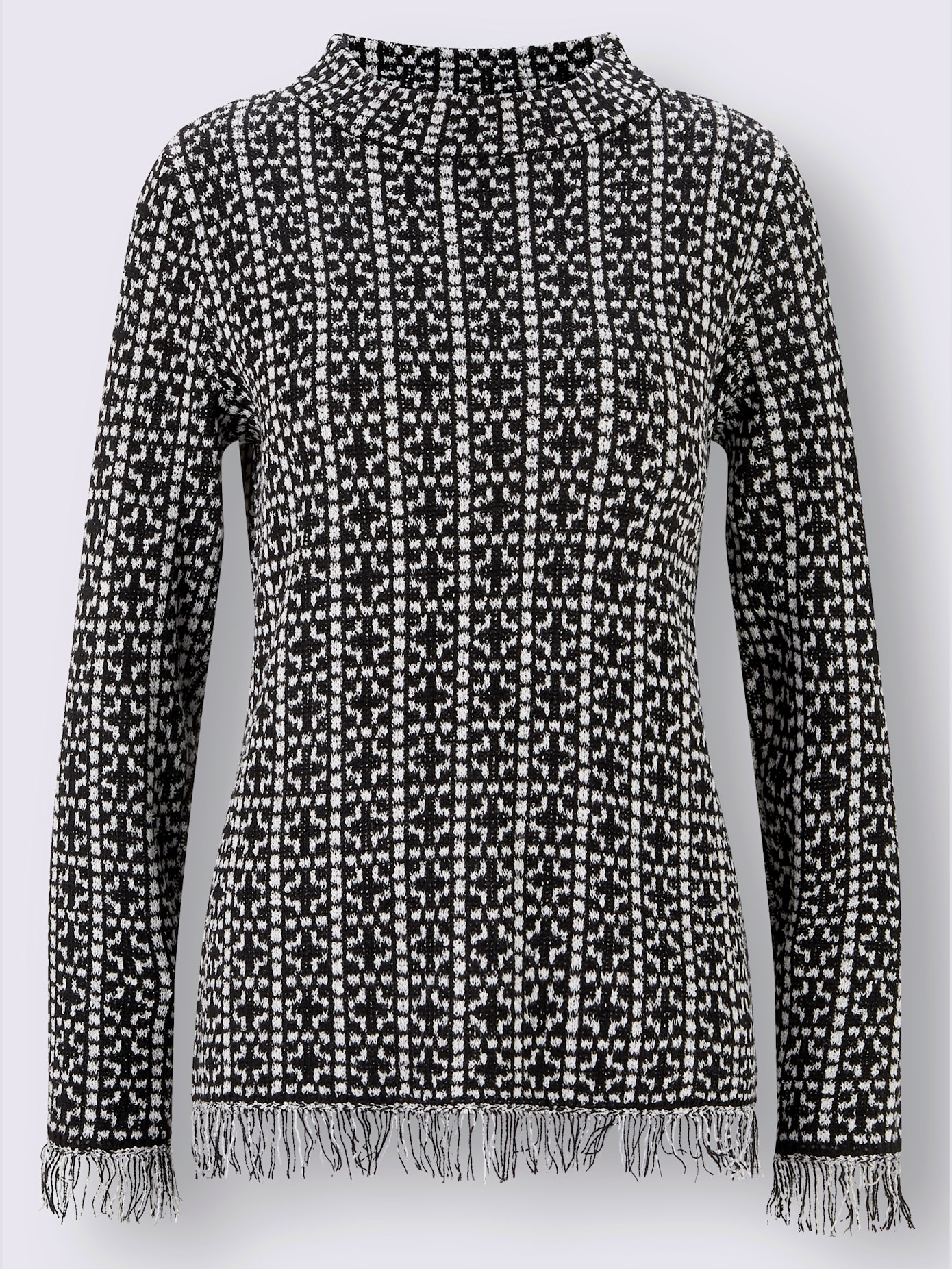 Pull bouclé aspect bouclé élégant