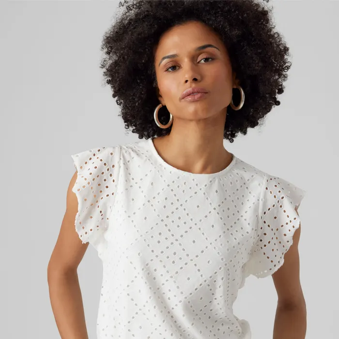 Vero Moda Tassa Frill Shirt Dames