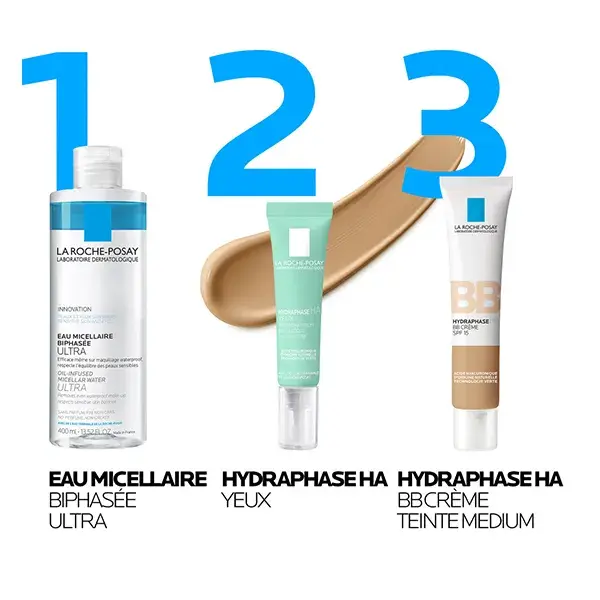 La Roche Posay Hydraphase HA BB Cream FPS 15 Tom Médio 40ml