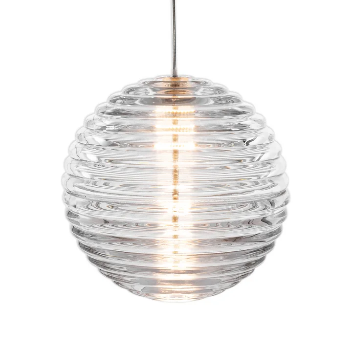 Tom Dixon - Press LED Pendelleuchte Cone,, klar