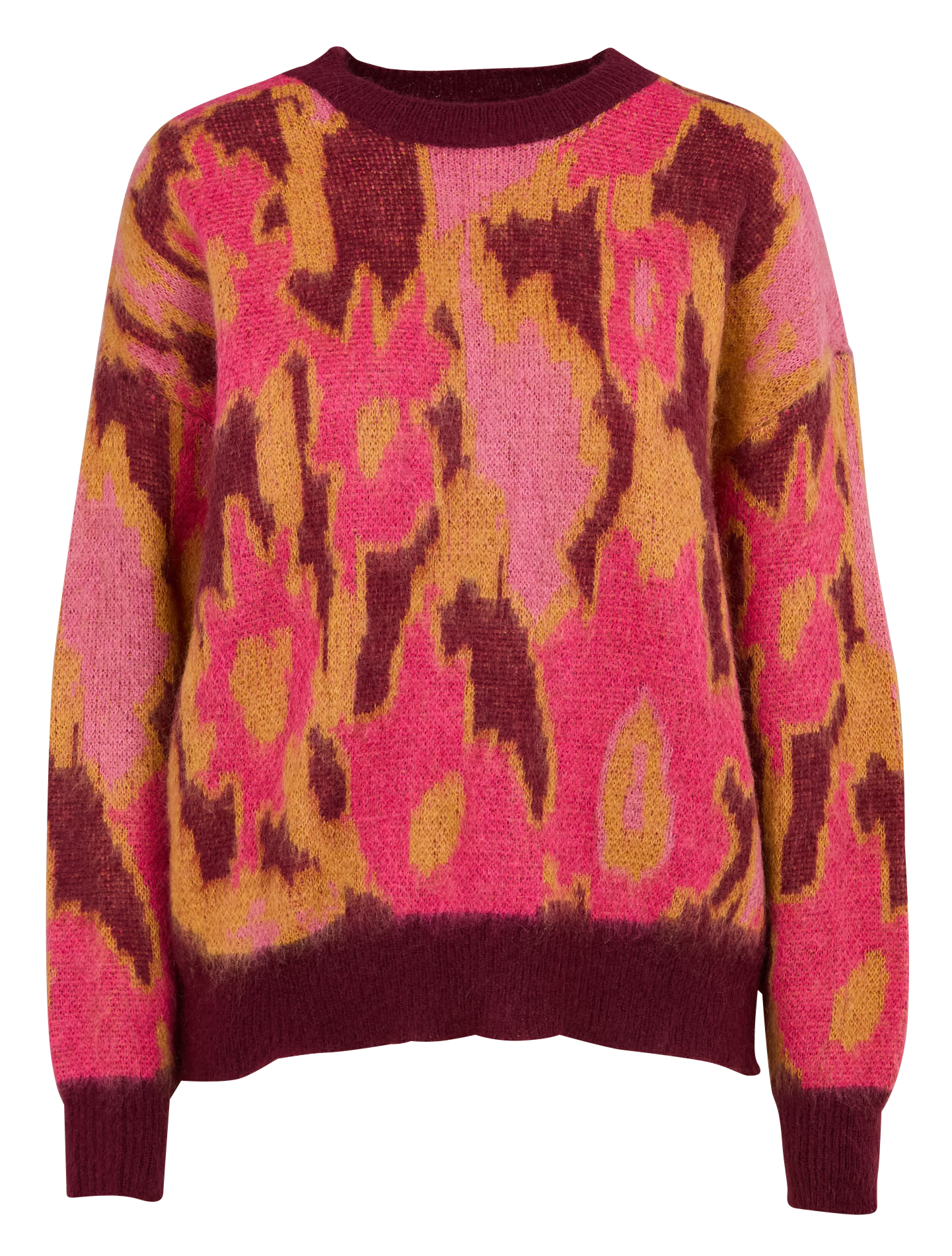 MUSCA - Pull droit en maille | Violet