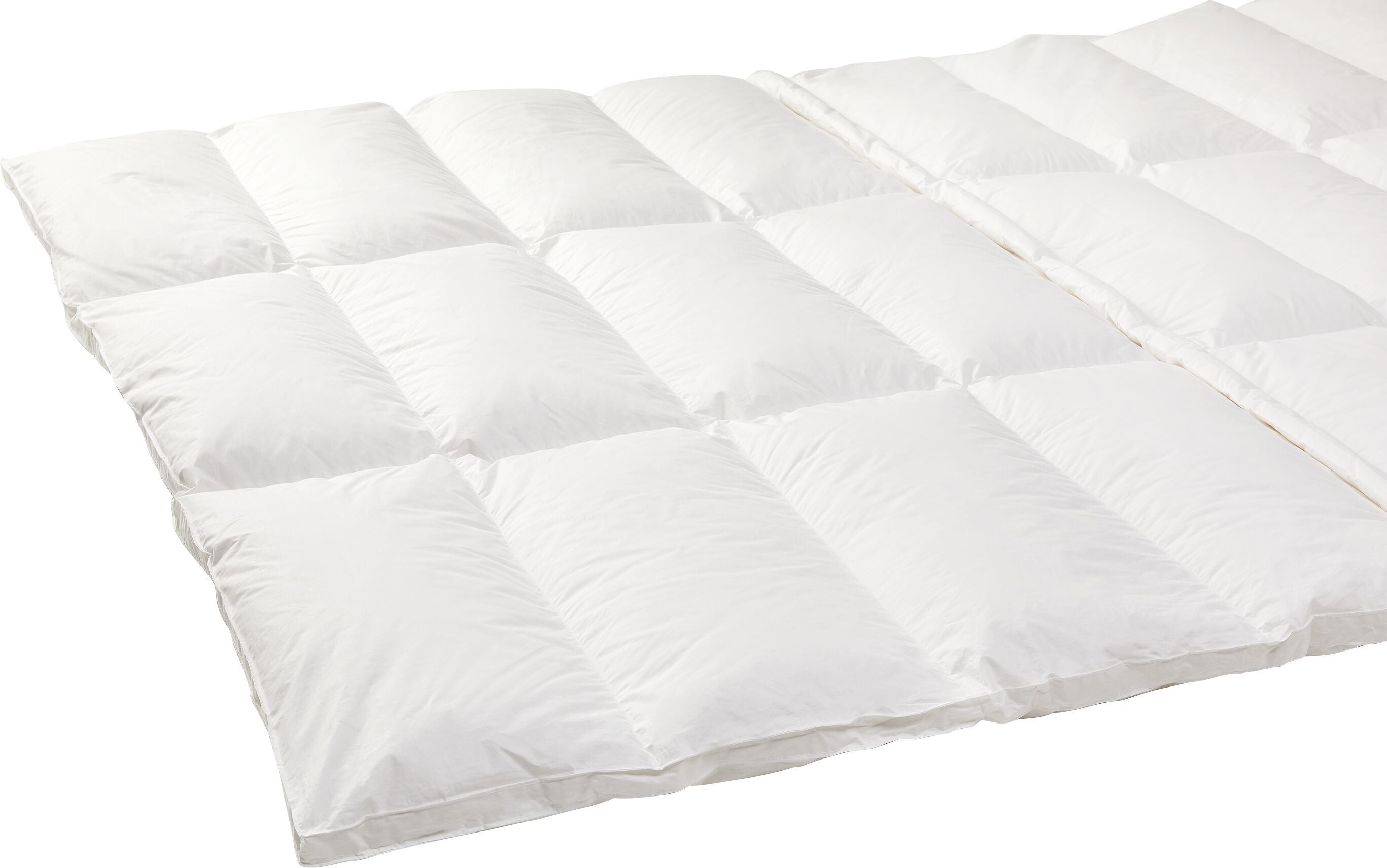 LUXURYDAUN warm Daunen/Gänsedaunen-Duvet - Weiss / B: 200.0 cm x T: 210.0 cm