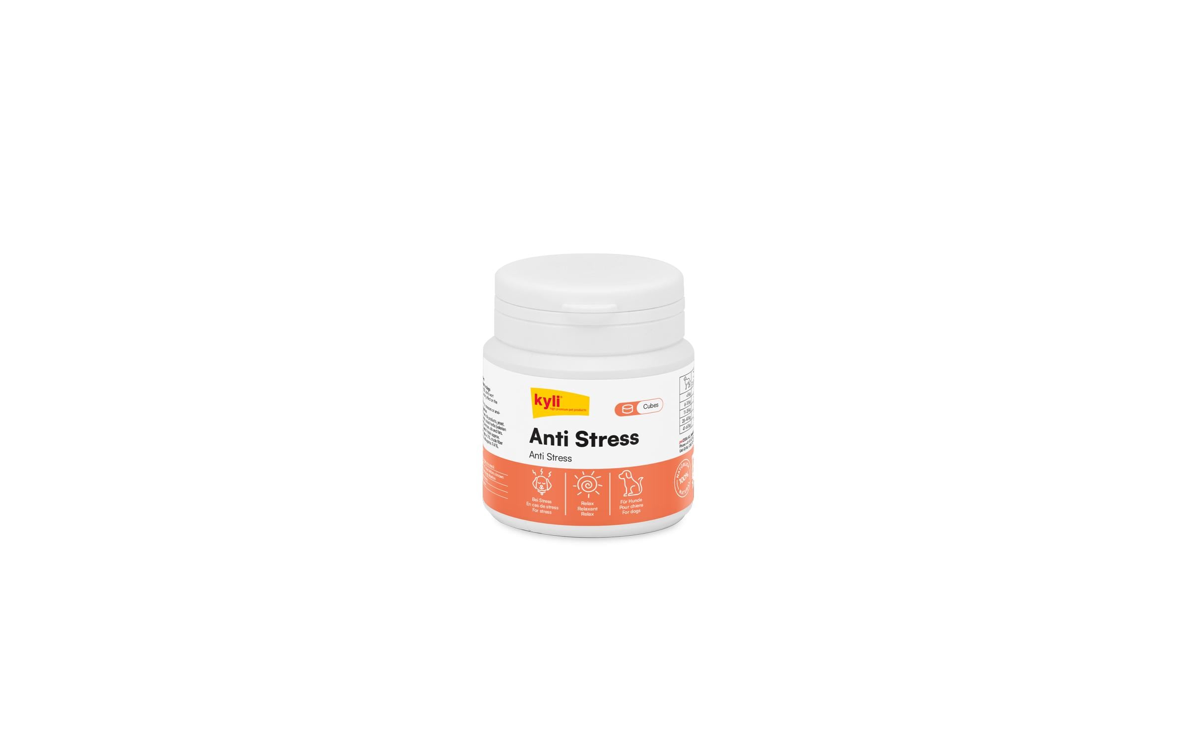 Hunde-Nahrungsergänzung Anti Stress, 120 gErgänzungsfuttermittel für Hunde