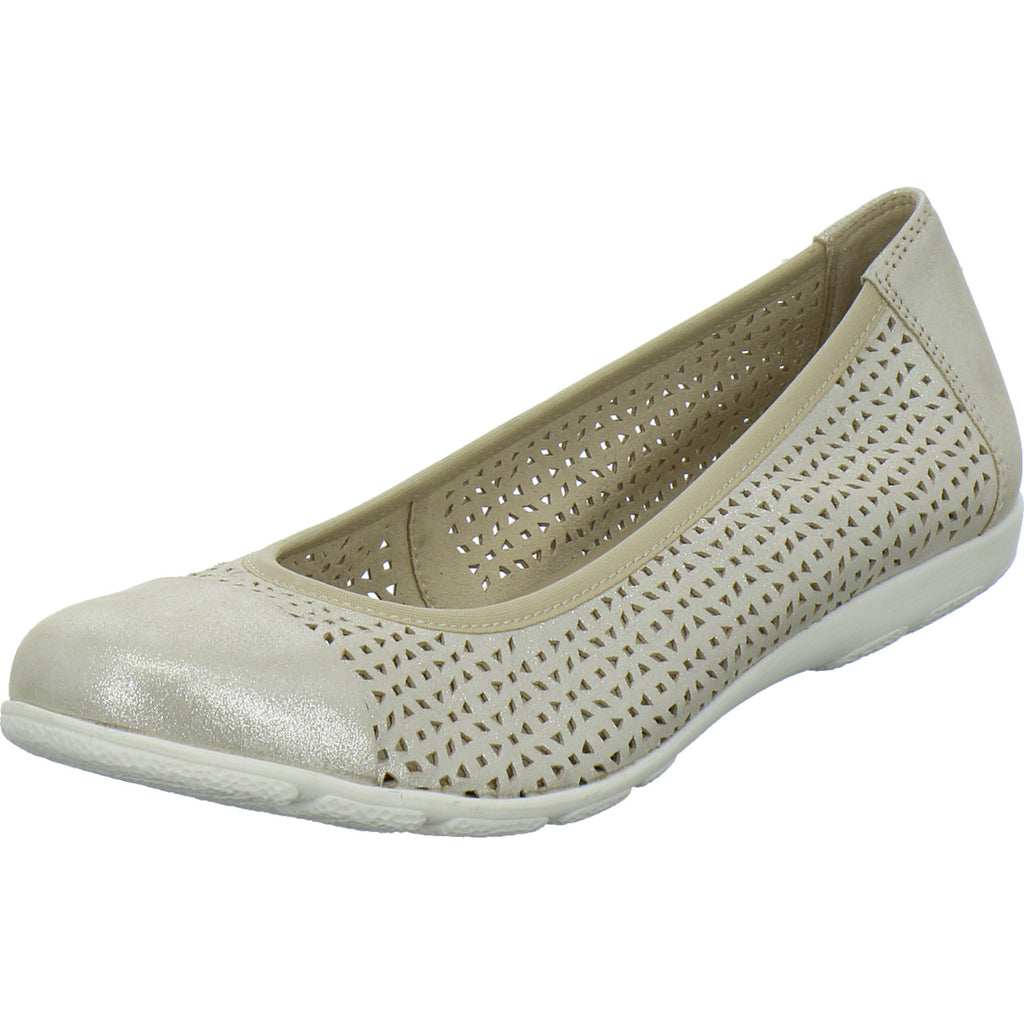 Caprice Ballerina u. Pumps Damen Beige