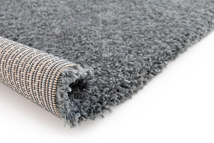Tapis Manzo GoodHome gris L.230 x L.160 cm