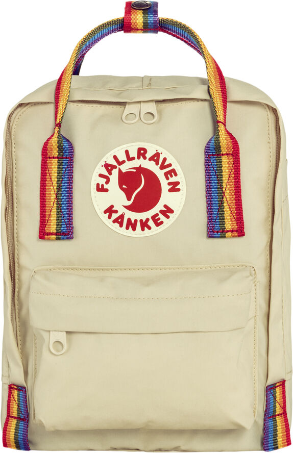 Fjällräven Kånken Rainbow Mini Light oak-rainbow pattern