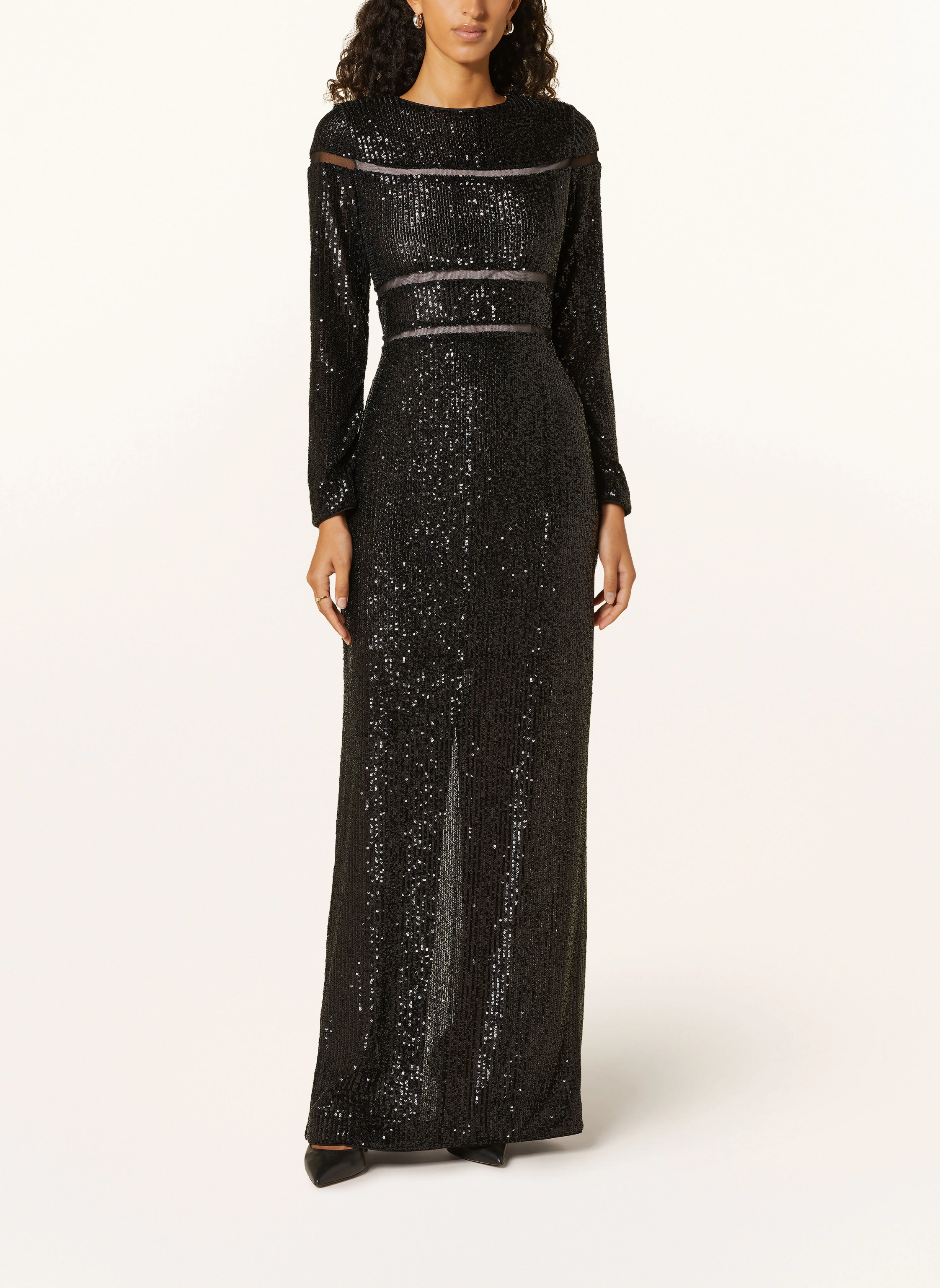 MARC CAIN Abendkleid mit Pailletten