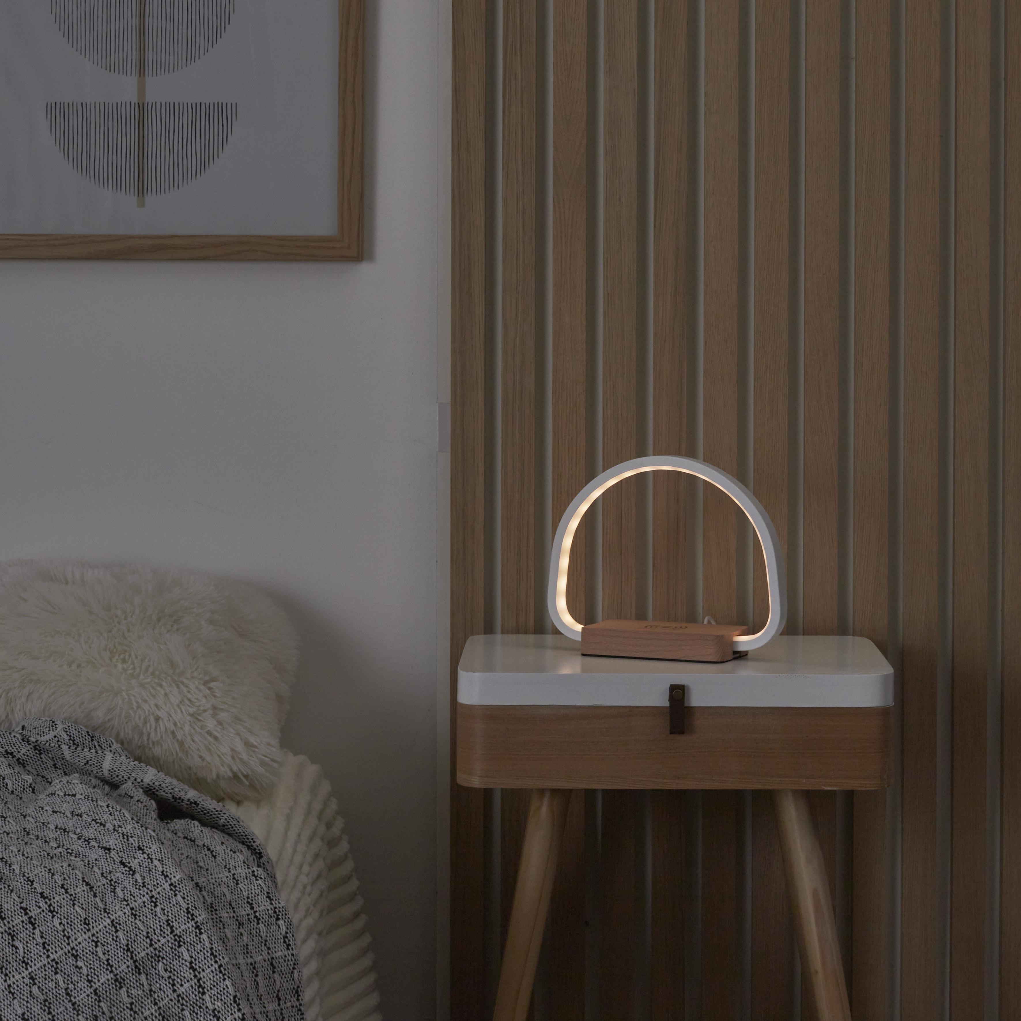 LAMPE LED CHARGEUR INDUCTION