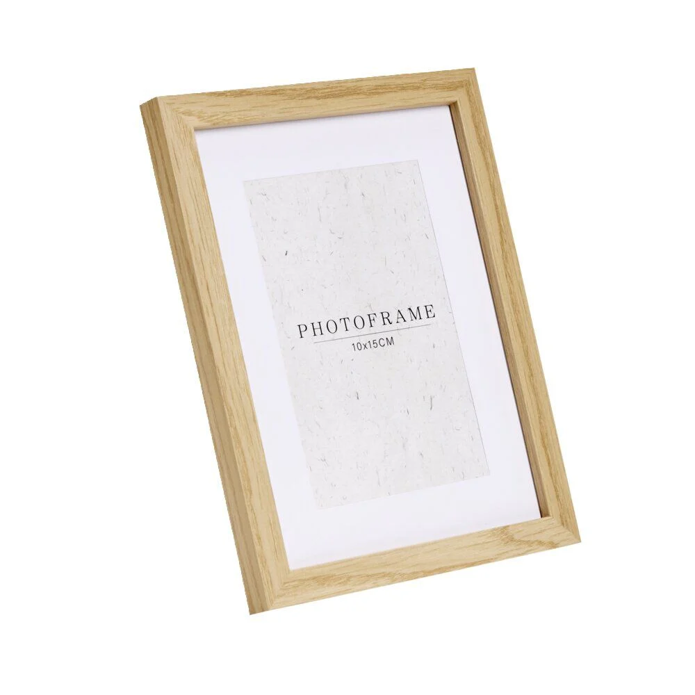 Cadre photo en bois 17,5x22cm pour photo 10x15cm