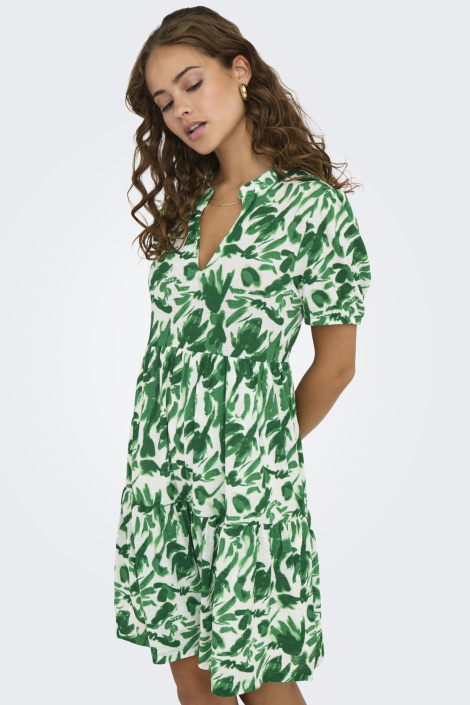 Jacqueline de Yong groene dames jurk